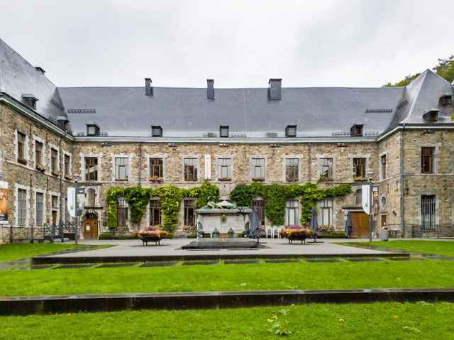 Het Malmundarium in de oude abdij van Malmedy
